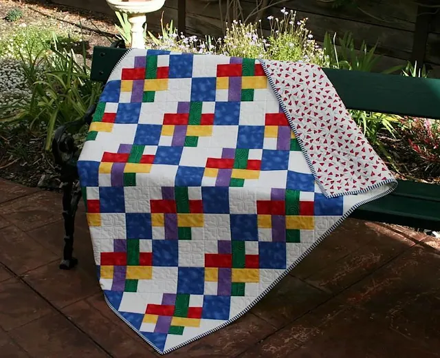 woven baby quilt pattern