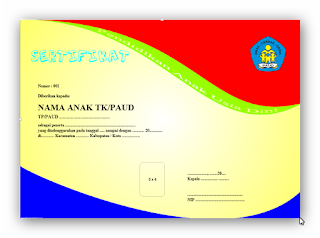 Download Sertifikat TK/PAUD Terbaru 2016