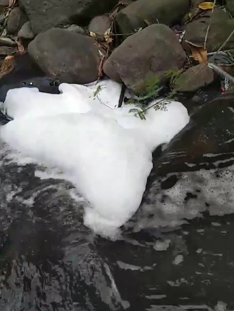 Aneh, Sungai Beloparang Bantaeng Tiba-tiba Berbuih