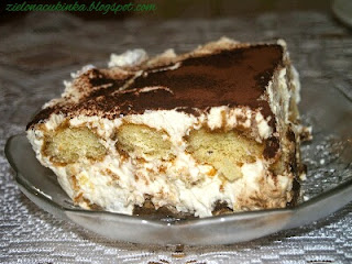 Kawowe ciasto tiramisu