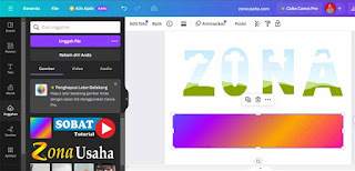 Cara Membuat Teks Gradiasi di Canva