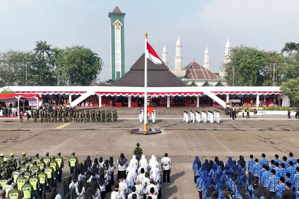 Karawang Peringati HUT Ke-79 Kemerdekaan RI, Ini Pesan Bupati Aep