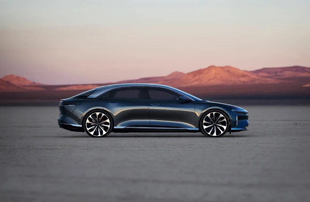 Lucid Air Vista Perfil