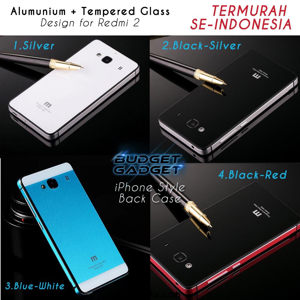 Aluminium Tempered Glass Hard Case for Xiaomi Redm