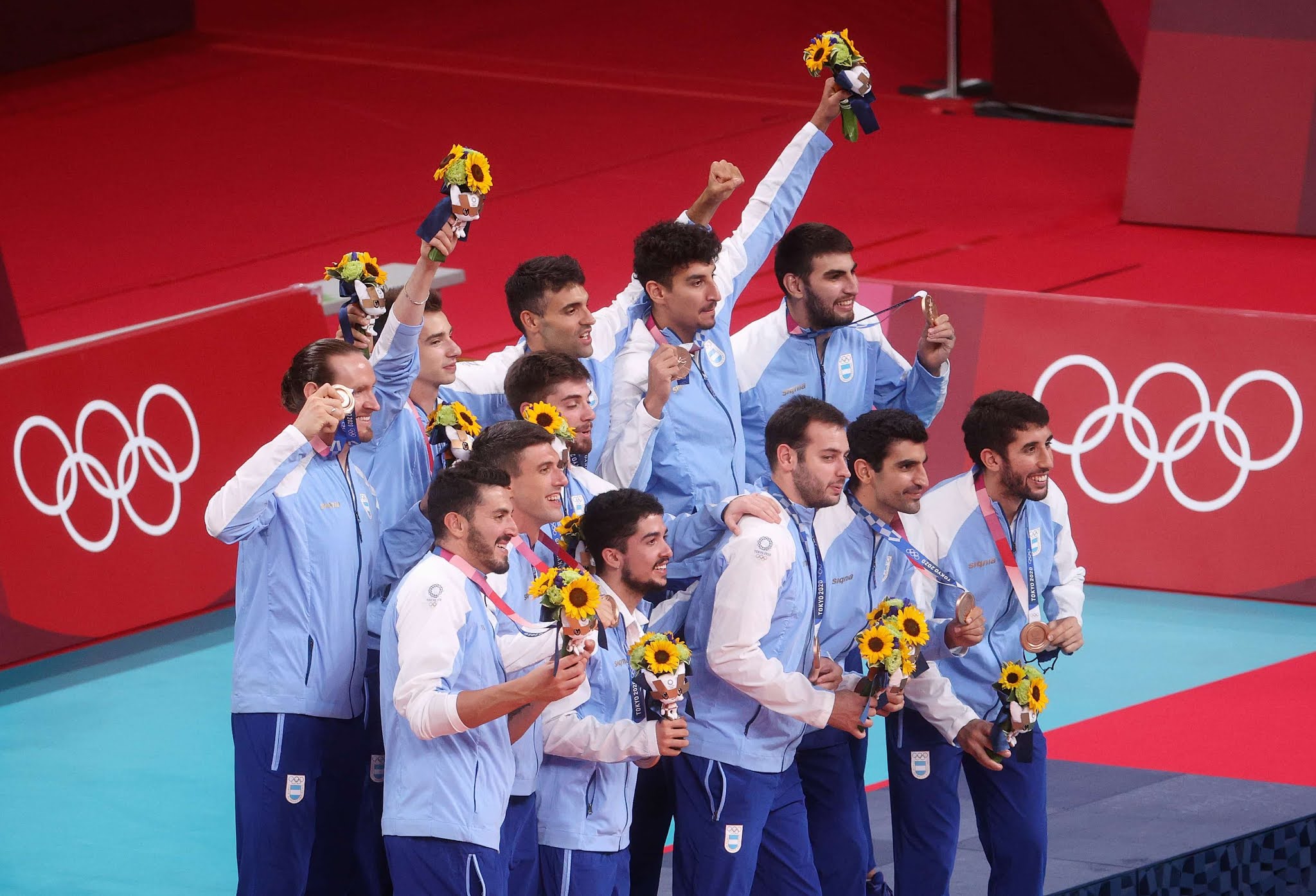 VIDEO: La Selección Argentina de Voley se colgó la medalla de bronce en Tokio