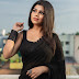 Black Saree on Beauty love