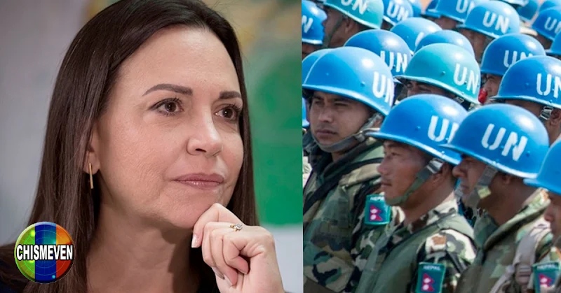 Maria Corina insiste en que la Fuerza Militar Extranjera llegará para sacar a Maduro