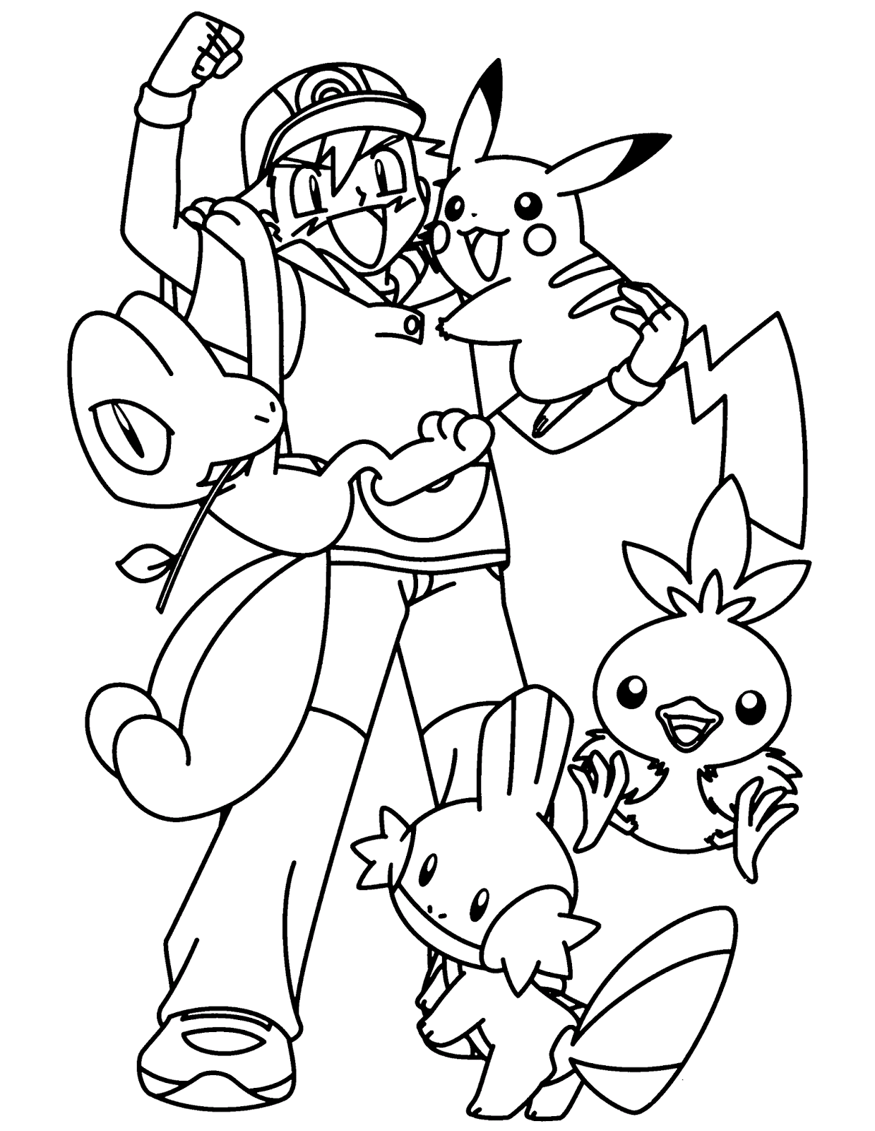  Free  Pokemon  Coloring  Pages  For Kids 2019
