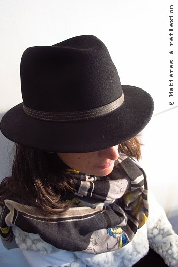 Chapeau femme Stetson noir Vidor