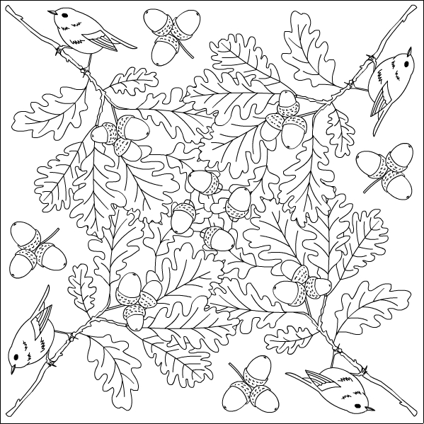 Autumn Coloring Pages 7