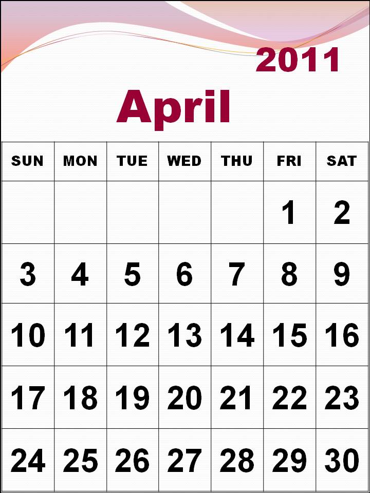 printable april 2011 calendar april 2011 calendar printable with holidays. printable april 2011 calendar