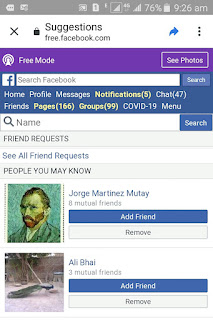 See sent facebook friend requests