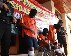 Aksi begal motor di Ngawi jawa Timur