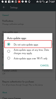 Cara Menonaktifkan Fitur Auto Update Di Playstore