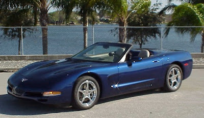 Blue 2004 Commemorative Corvettes Convertible Image