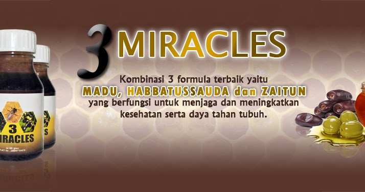 3 Miracles  Gudang HWI - Official Distributor PT. HWI
