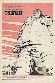 This poster shows Falstaff as 'that huge hill of flesh'