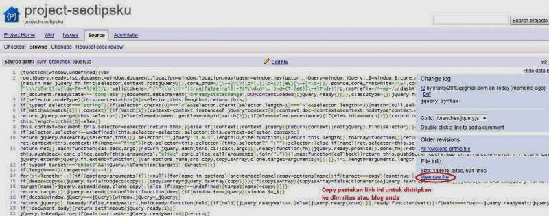 Cara Mudah Menyimpan File Java Script Di Google Terbaru