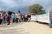 Μάκρη - συγκέντρωση διαμαρτυρίας κατά των χρυσωρυχείων