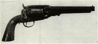 Sidehammer design of Ben Joslyn was rather bulky. Layout strongly suggested prototype Root revolvers made secretly by Colt in late 1850s but never produced. W. C. Freeman of Worcester was the contractor.