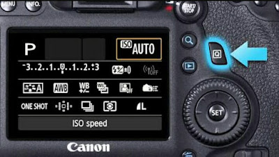 Cara setting Exposure Compensation di kamera Canon
