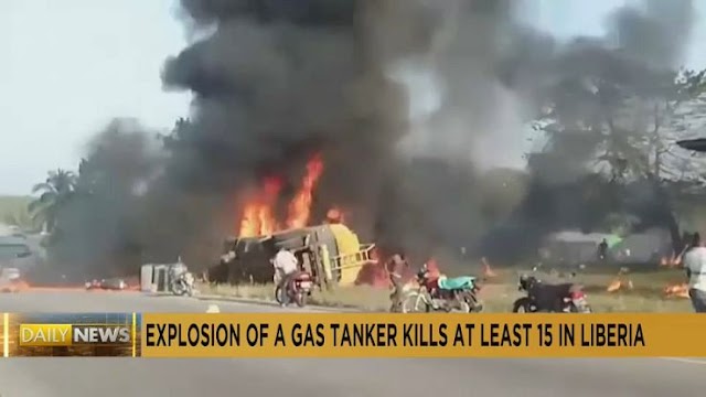 Explosão de caminhão-tanque mata pelo menos 40 pessoas na Libéria