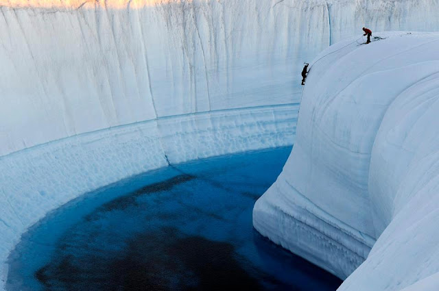 Ice Canyon, Greenland