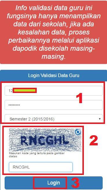 gambar login info gtk kemdikbud semester 1 tahun 2016/2017