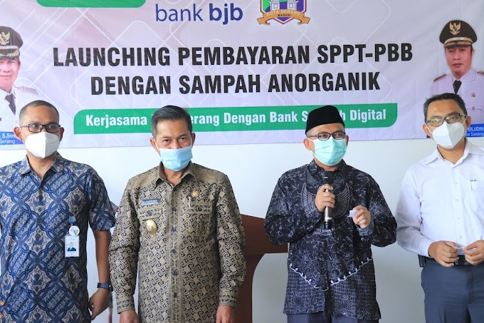 Hasan Basri Apresiasi Lauching Pembayaraan SPPT PBB dengan Sampah Anorganik