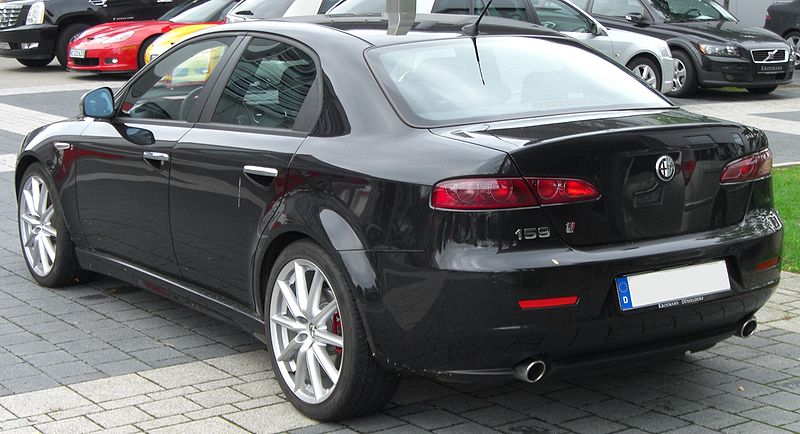 The 2009 Alfa Romeo 159 Sport Sedan 32 litre AWD