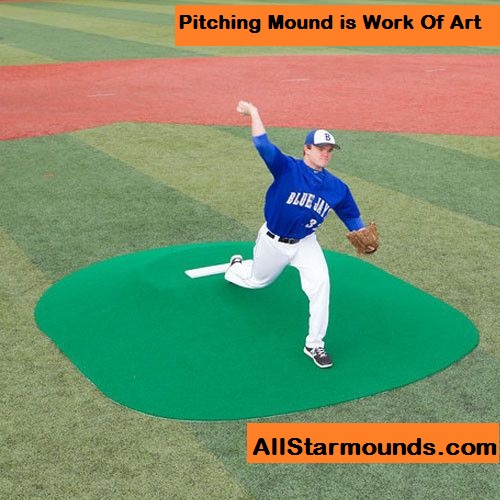 ProMounds Collegiate Practice Pitching Mound With AllStar Mounds