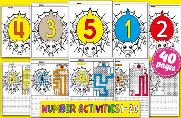 Number Maze Worksheets  Number Writing