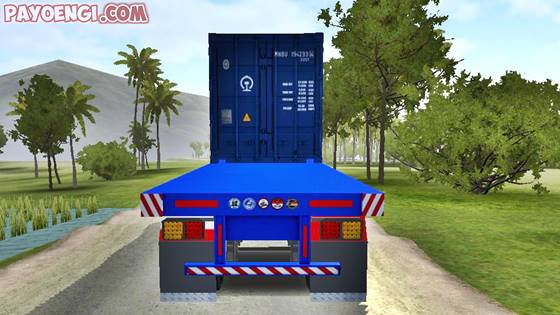 mod bussid hino 500 trailer kontainer