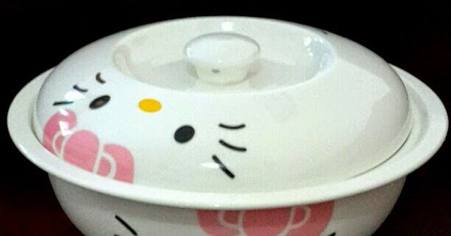 Mangkuk Keramik  Hello  Kitty  Murah Grosir Ecer Jumbo Untuk 