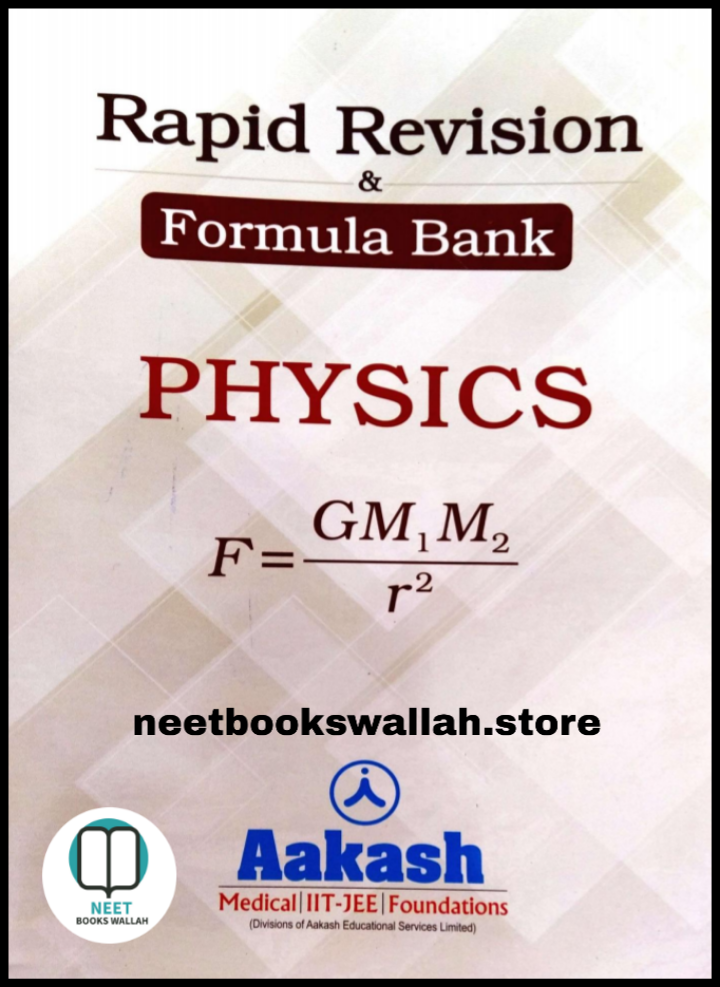 Aakash Physics Formula Book/Rapid Revision Free PDF For NEET/JEE Download by neet books wallah