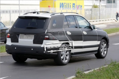 New Spy Photos 2012 Mercedes ML and details
