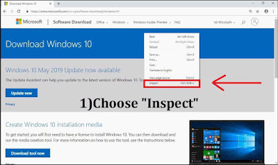 Official Windows 10 Download ISO without Media Creation Tool