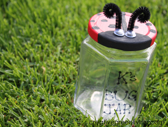 How to Make a Ladybug Bug Catcher from a Recycled Jar