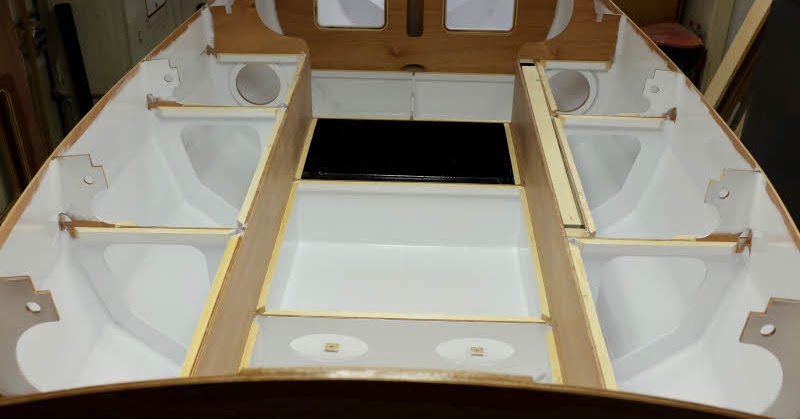 SCAMP #243: Interior spaces all painted