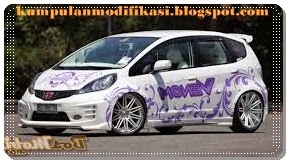 Modifikasi Honda Jazz Super Ceper