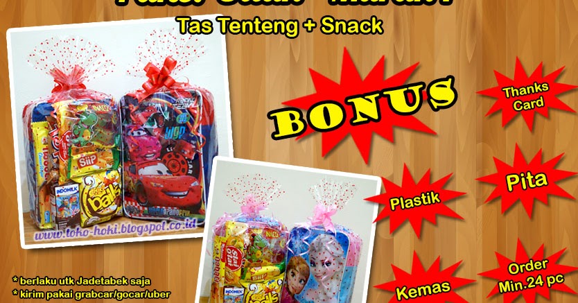 SOUVENIR ULANG TAHUN ANAK MURAH: Paket Ultah - Murah 1