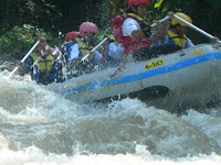 arung jeram sungai elo petualangan pic