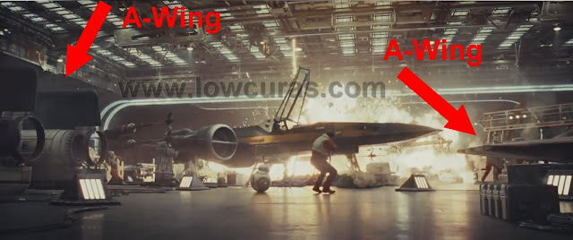 A-Wing in STAR WARS VIII The Last Jedi Gli Ultimi Jedi