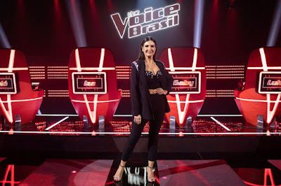 Fátima Bernardes no The Voice Brasil