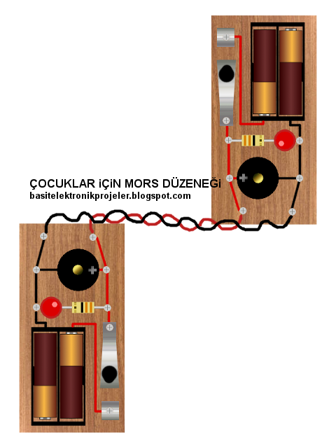 Telgraf devresi telegram circuit