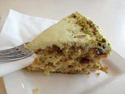 Courgette Zucchini cake at Anderson and Co