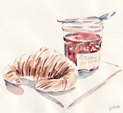 #110 - croissant and confiture