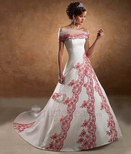  Wedding  Fashion Different Colored  Wedding  Gowns 