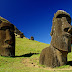 The Easter Island statues