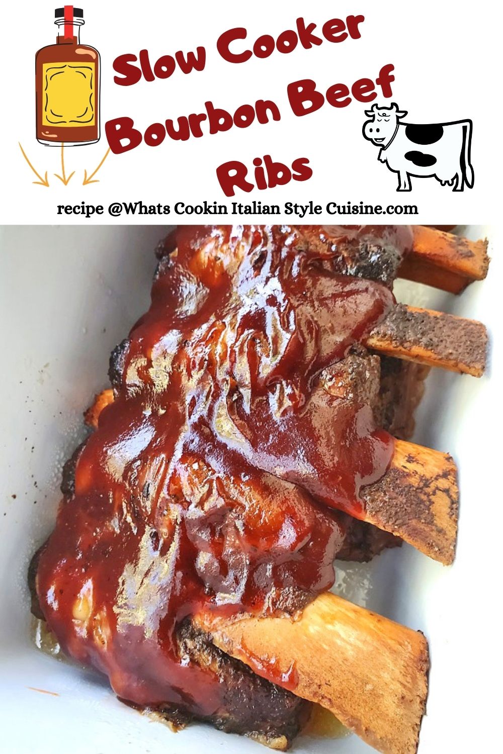 pin for later how to make slow cooker bbq beef ribs